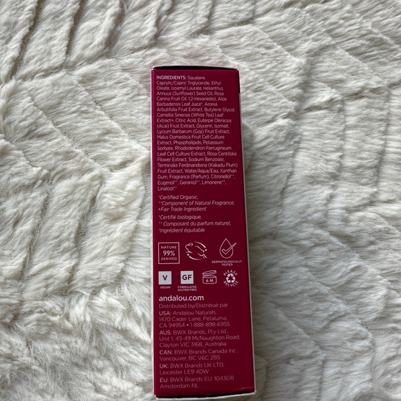 ANDALOU 1000 ROSES SOOTHING SQUALANE OIL - Picture 5 of 7